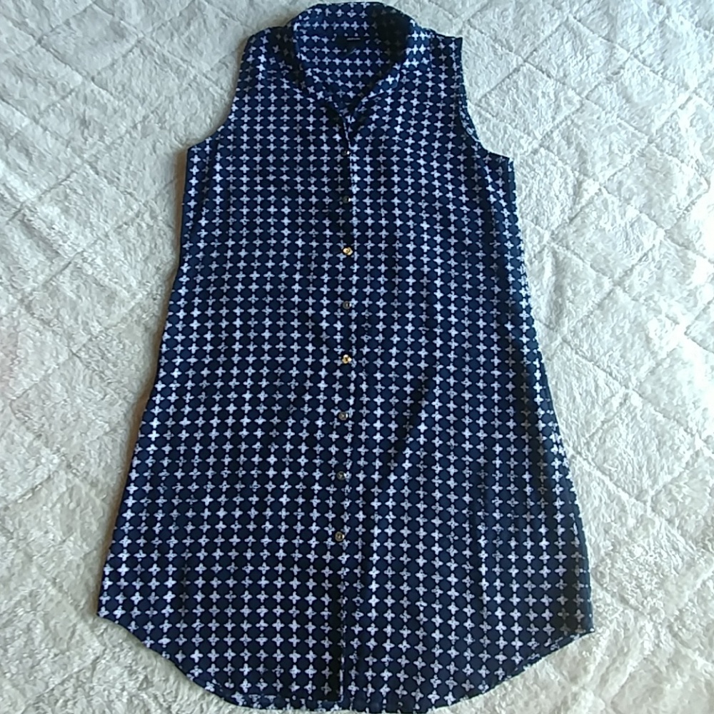 Navy T-Shirt Dress